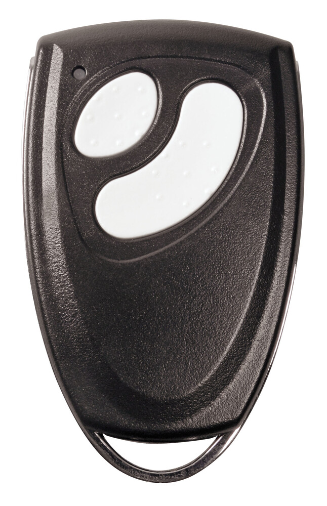 Remote control keyfob for garage door opener